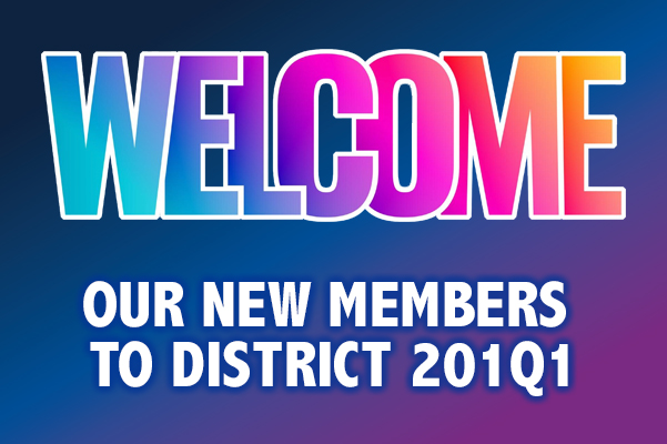 Welcome to our New Members for 2025-2026