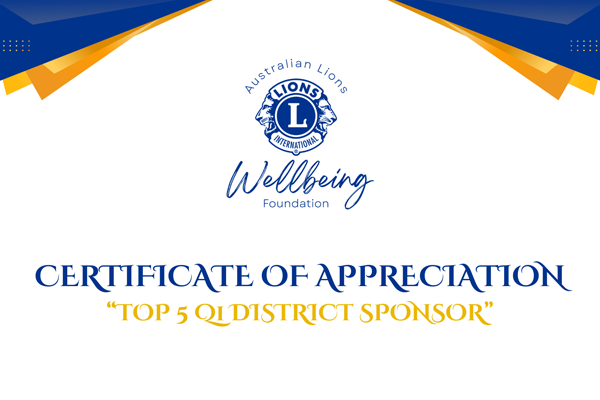 Top 5 District Sponsors