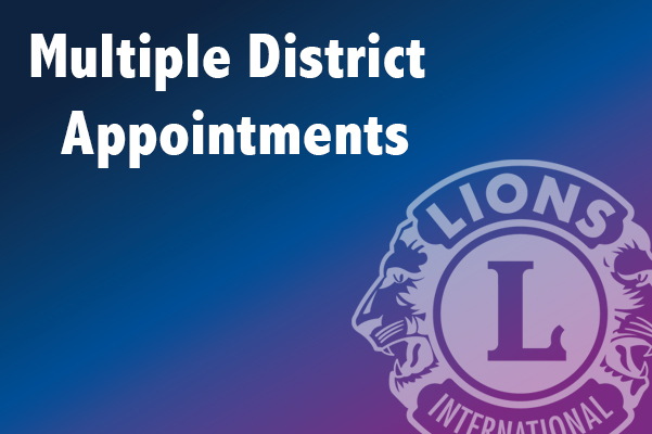 MD District Appointments